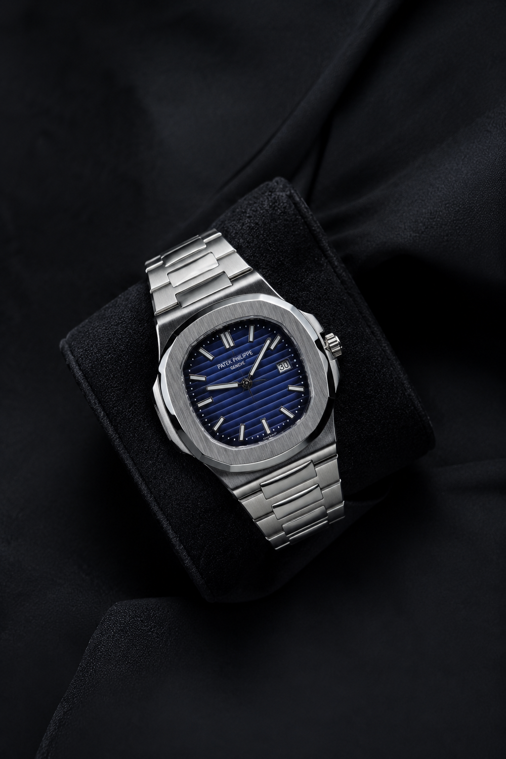PP Nautilus Silver Strap