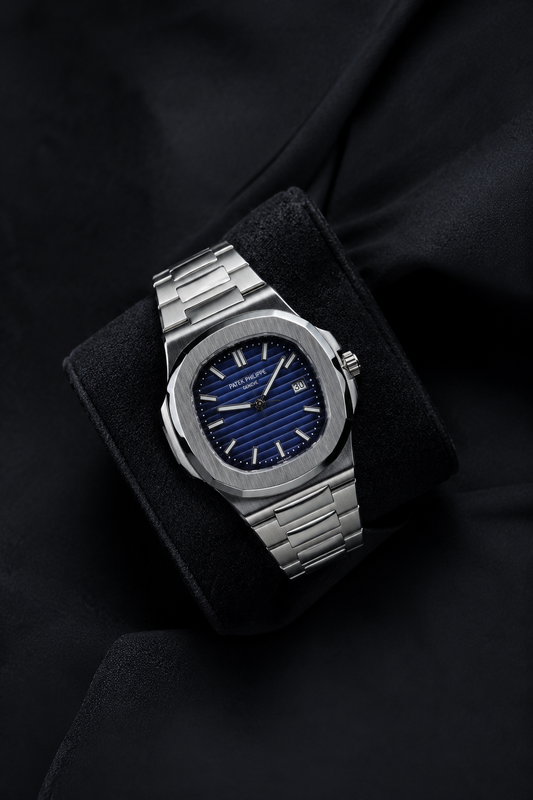 PP Nautilus Silver Strap