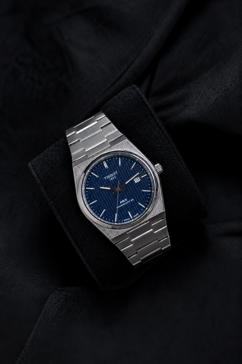 Tissot PRX Powermatic 80 – Blue Textured Dial