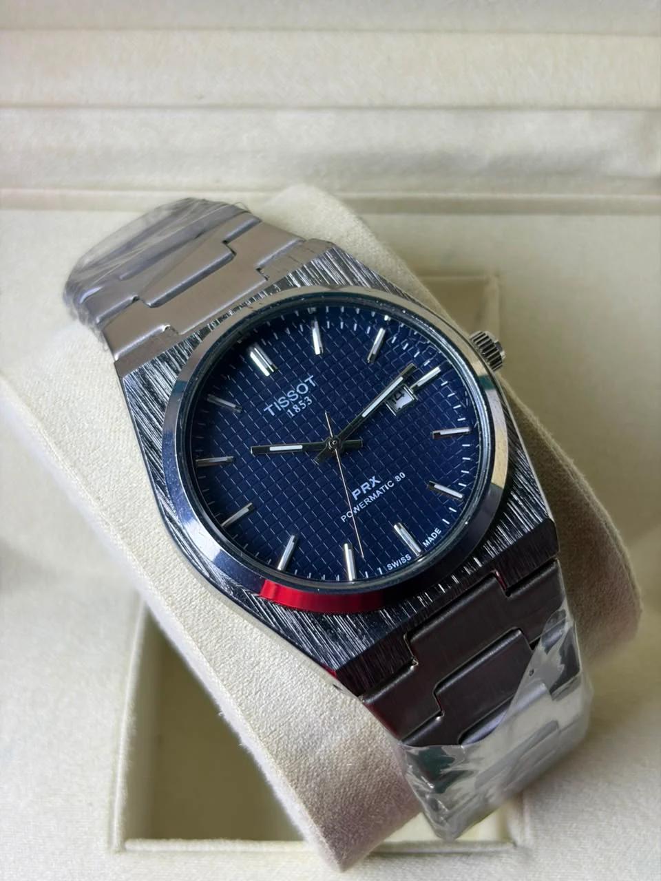 Tissot PRX Powermatic 80 – Blue Textured Dial