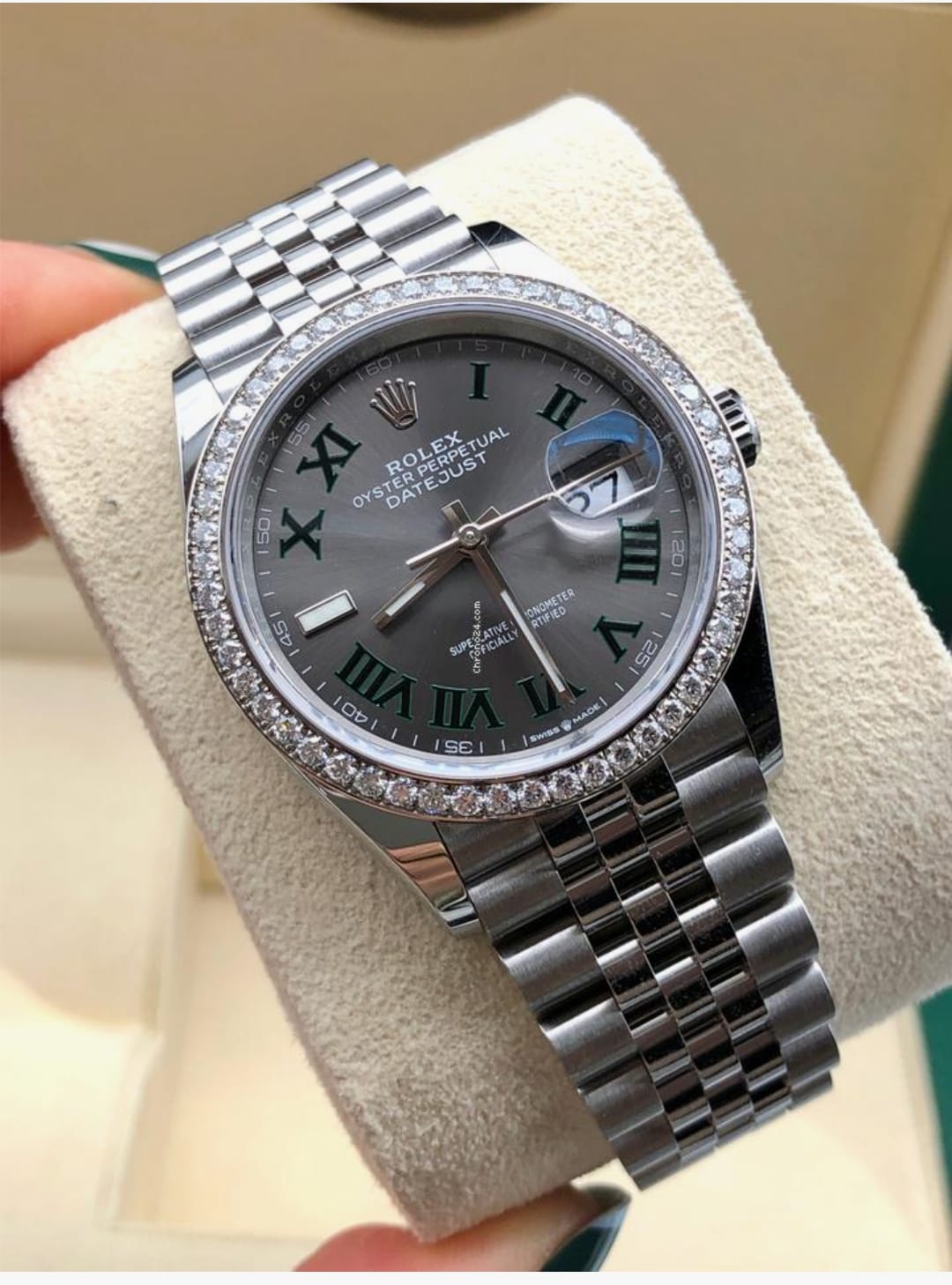 Rolex DateJust Wimbledon