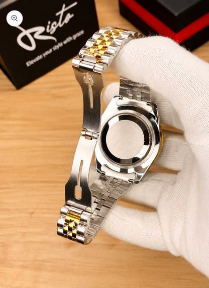 GMT Master II – Two-Tone Black & Gold Luxury Timepiece
