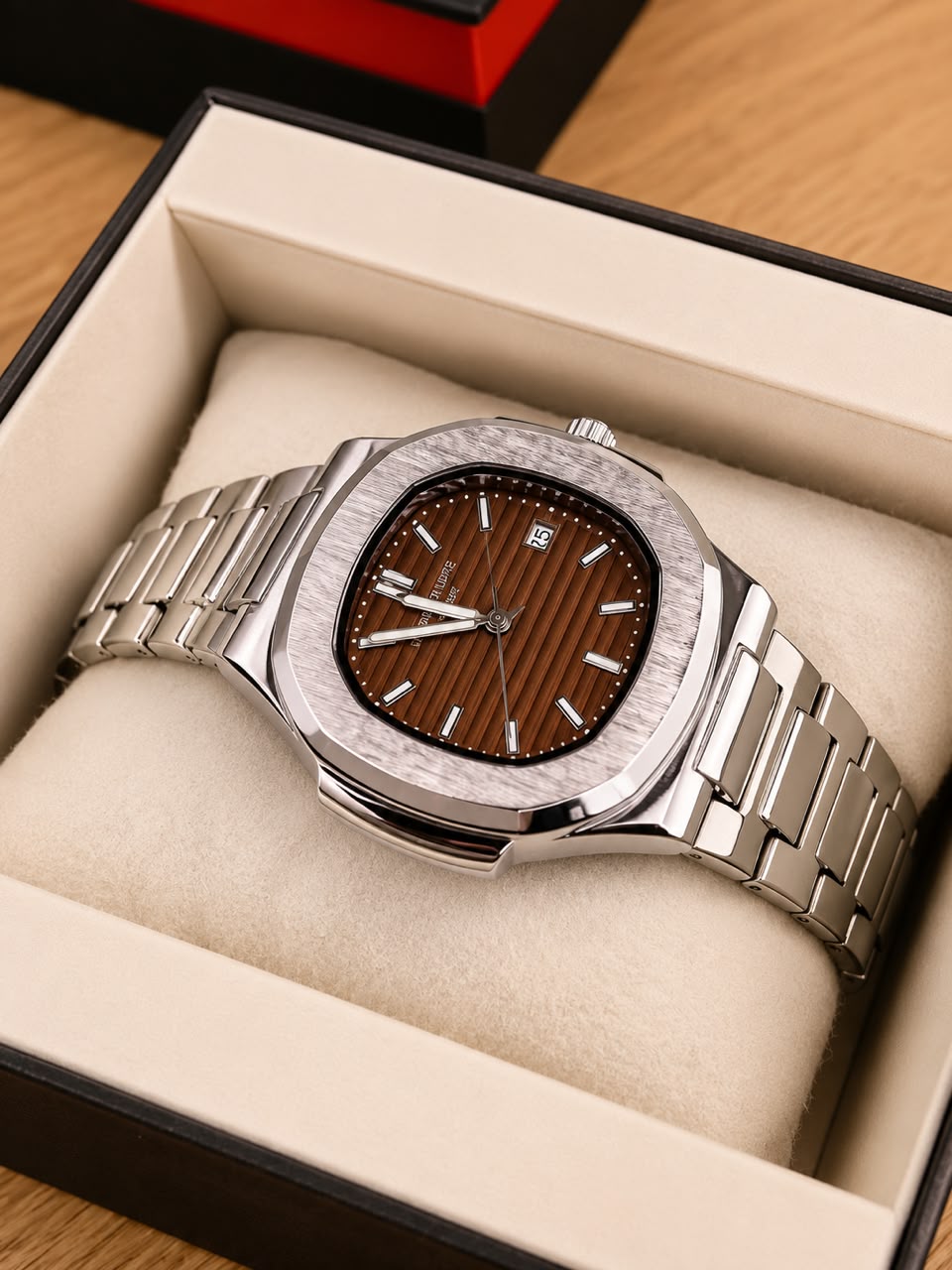 Patek Phillipe Silver Strap
