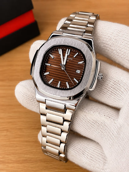 Patek Phillipe Silver Strap