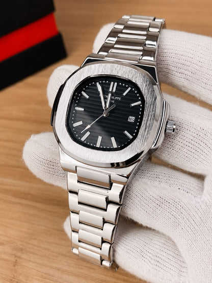 Patek Phillipe Silver Strap